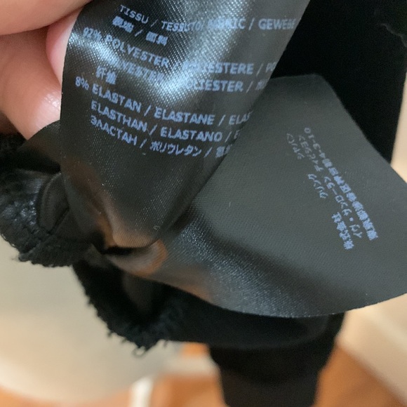 Saint Laurent handmade Black velvet embellished sweatshirt - Picture 7 of 8